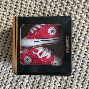 Baby Red Converse - Brand New